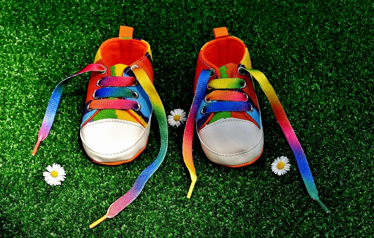 Tali Sepatu Pelangi