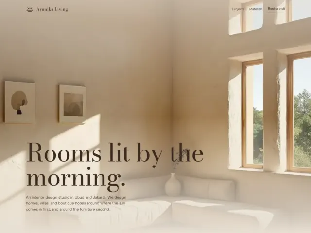 Arunika Living, screenshot